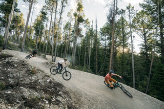 Pasha Rachel and Hannah flow through brims in an open tree stand